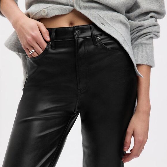 NWT Gap faux leather pants - Picture 3 of 5